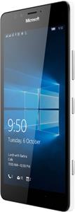 Mobitel Microsoft Lumia 950 DS, 5.2" AMOLED capacitive touchscreen, Qualcomm MSM8992 Snapdragon 808 1.82GHz & 1.44GHz, 3GB RAM, 32GB Flash, DualSIM, GPS, NFC, microSD, 20MP kamera, Windows 10 bijeli