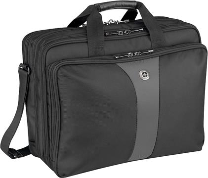 Wenger The Legacy Triple torba za 17" prijenosnik, crna