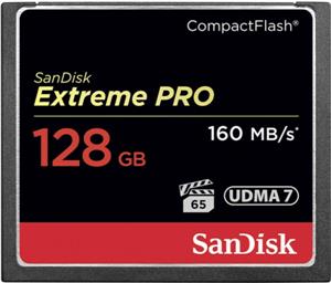 Memorijska kartica SanDisk 128GB Extreme Pro CF 160MB/s VPG 65, UDMA 7, SDCFXPS-128G-X46