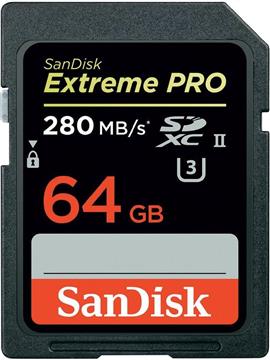 Memorijska kartica SanDisk SDSDXPB-064G-G46 Extreme Pro SDXC 64GB - 280/MB/s UHS-II