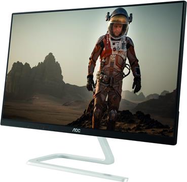 Monitor 23.8" AOC LED I2481FXH, Ultra-slim IPS, VGA, 2xHDMI, flicker-free, 4ms