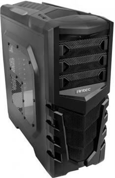 Kućište Midi Antec GX505, window blue edition, crno, bez napajanja