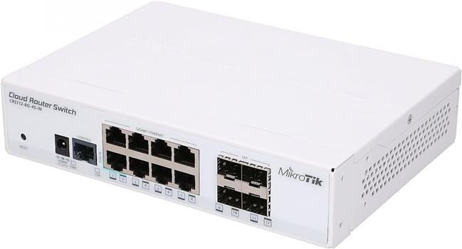 MikroTik Cloud Core Router Switch 8 Gig Ports 4 SFP