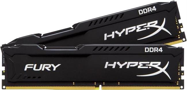 Memorija Kingston 16 GB DDR4 2133MHz HyperX Fury Black (2x8GB kit), HX421C14FBK2/16