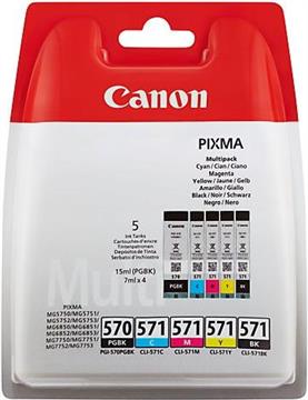 Canon tinta PGI-570 + CL-571 CMY multipack