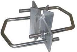 MaxBracket Mast clutch - hot dip galvanized