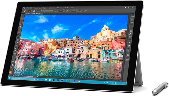 Tablet Microsoft Surface Pro 4 sivi 1724 i5-6300U/8GB/256GB/Win10/2736x1824 12.3"