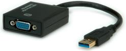 Roline VALUE display konverter USB3.0 na VGA 