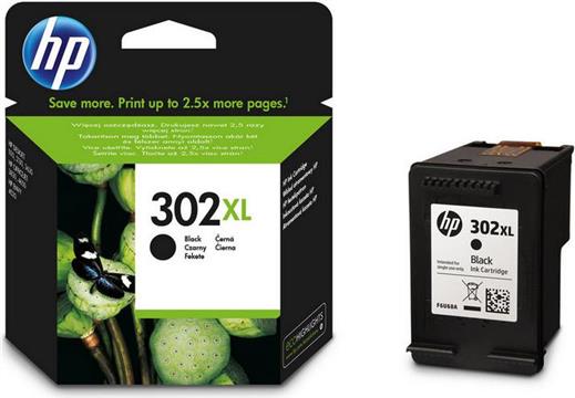 HP 302XL High Yield Black Original Ink Cartridge