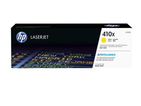 HP 410X High Yield Yellow Original LaserJet Toner, CF412X