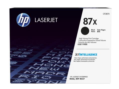 HP 87X High Yield Black Original LaserJet Toner , CF287X