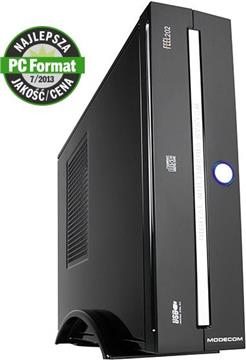 Kućište MODECOM Feel 202, ITX, crno, 96W