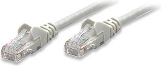 Kabel mrežni Intellinet, Cat5e, U/UTP, RJ45-M/RJ45-M, 0.5 m, sivi