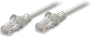 Kabel mrežni Intellinet, Cat5e, U/UTP, RJ45-M/RJ45-M, 15 m, sivi