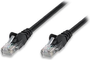 Kabel mrežni Intellinet, Cat5e, U/UTP, RJ45-M/RJ45-M, 5.0 m, crni