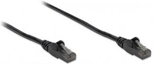 Kabel mrežni Intellinet, Cat6, U/UTP, RJ45-M/RJ45-M, 0.5 m, crni