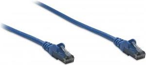 INT Patch Cable, Cat6, U/UTP, RJ45-Male/RJ45-Male, 1.0 m, Blue