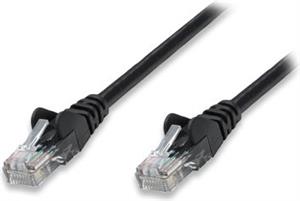 Kabel mrežni Intellinet, Cat6, U/UTP, RJ45-M/RJ45-M, 2.0 m, crni