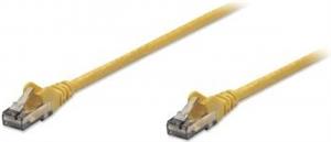 Kabel mrežni Intellinet, Cat6, U/UTP, RJ45-M/RJ45-M, 3.0 m, žuti