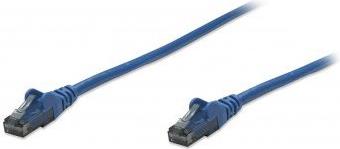 Kabel mrežni Intellinet, Cat6, U/UTP, RJ45-M/RJ45-M, 5.0m, plavi