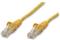 INTELLINET Patch Cable, Cat5e, U/UTP, RJ45-Male/RJ45-Male, 10 m, Yellow, Polybag