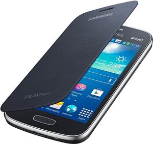 Flip Cover Galaxy Ace 3 S7275 CRNA Samsung EF-FS727LBEGWW