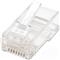 LAN konektor, RJ45 Cat.5e, UTP, pakiranje 100kom., za solid 