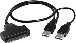 Adapter Transmedia SATA 17-5 pin na USB 2.0