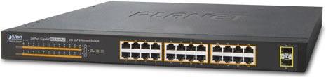 Planet 24-Port Gigabit HP PoE 2x SFP slots Unmanaged Switch