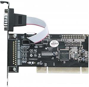 Serial PCI Card, One External DB9 Port