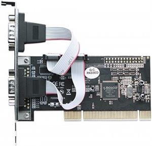 Serial PCI Card, Two External DB9 Ports