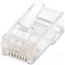 INT Modular Plug, Cat6, RJ45, Unshielded, 100 pcs., Jar