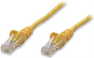 Kabel mrežni Intellinet, Cat6, U/UTP, RJ45-M/RJ45-M, 1.0 m, žuti