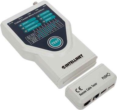 INT 5-in-1 Cable Tester, Tests 5 Commonly Used Network and Computer Cables, 780094