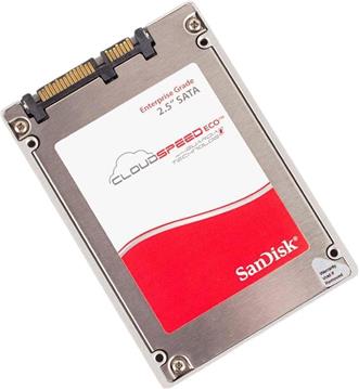 SanDisk CloudSpeed Eco™ Gen. II 2.5" 1.92TB SSD, SATA 6Gb/s, Read/Write: 530/460 MB/s, SDLF1CRR-019T-1HA1
