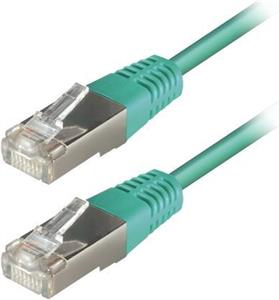 Kabel mrežni Transmedia S-FTP Cat5e (RJ45), 0,75m, zeleni