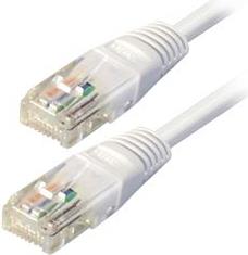Kabel mrežni Transmedia Cat.5e UTP Kabel 0,5m, bijeli