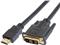 NaviaTec Monitor Cable DVI HDMI 1m