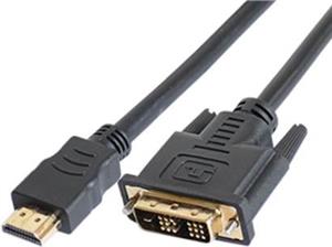NaviaTec Monitor Cable DVI HDMI 2m