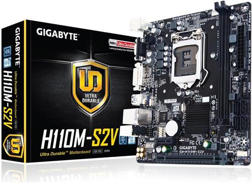 Matična ploča Gigabyte GA-H110M-S2V, s1151, mATX