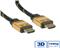 Roline GOLD HDMI kabel sa mrežom, HDMI M - HDMI M, 10m, 11.0