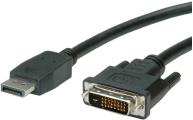 Roline VALUE DisplayPort kabel, DP M na DVI-D (24+1) M, 2.0m, 11.99.5610