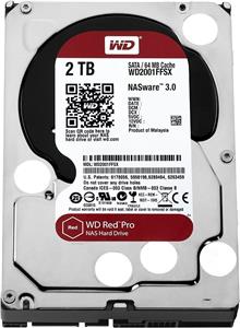 HDD Interni WD Red Pro™ 3.5" 2 TB, 7.200 rpm, WD2002FFSX