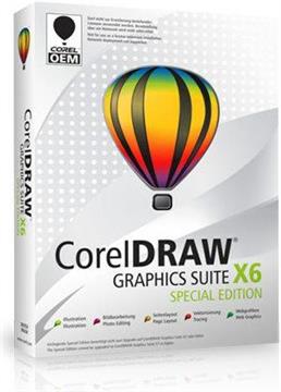 COREL CorelDraw Graphics Suite X6 Special Edition DVD Box, (trajna licenca)