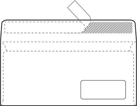 Kuverte ABT-PD strip 80g pk1000 Fornax