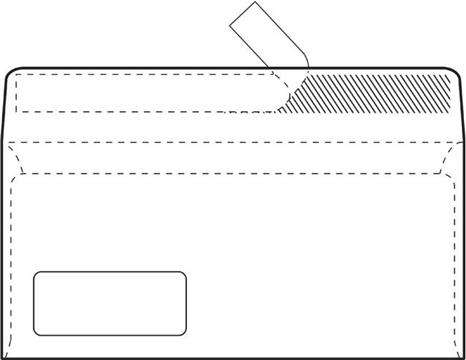 Kuverte ABT-PL strip 80g pk1000 Fornax