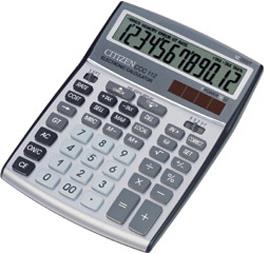 Kalkulator komercijalni 12mjesta Citizen CCC-112 srebrni blister
