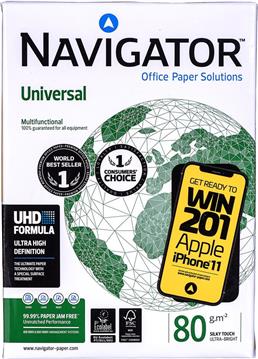 Papir ILK Navigator A4 80g Universal pk500 Soporcel