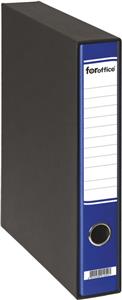 Registrator A4 uski u crnoj kutiji FORoffice plavi