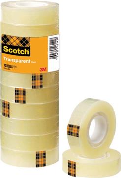 Traka ljepljiva 15mm/33m pk10 Scotch 508 3M.prozirna